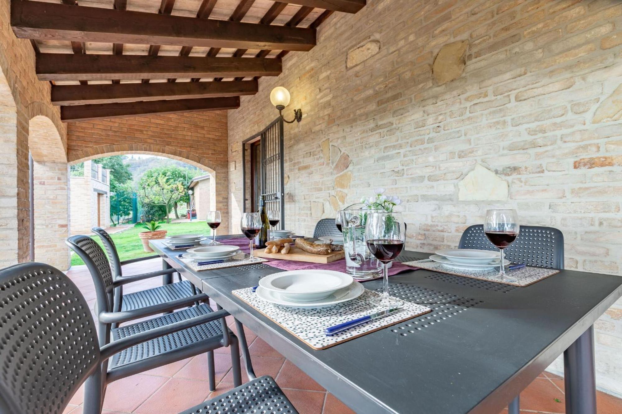 Italian Experience-Villa Vagnini Pesaro Buitenkant foto