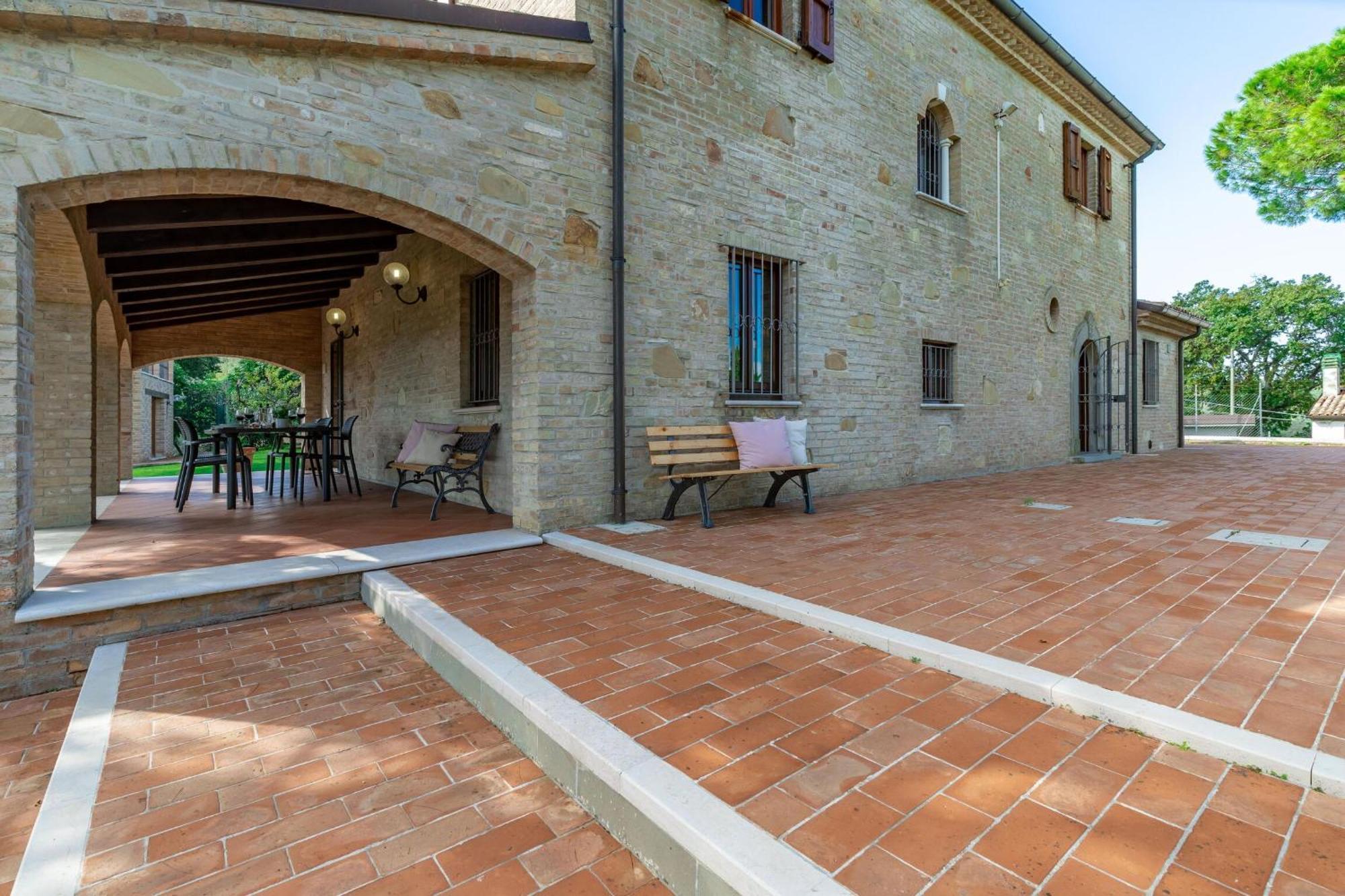 Italian Experience-Villa Vagnini Pesaro Buitenkant foto