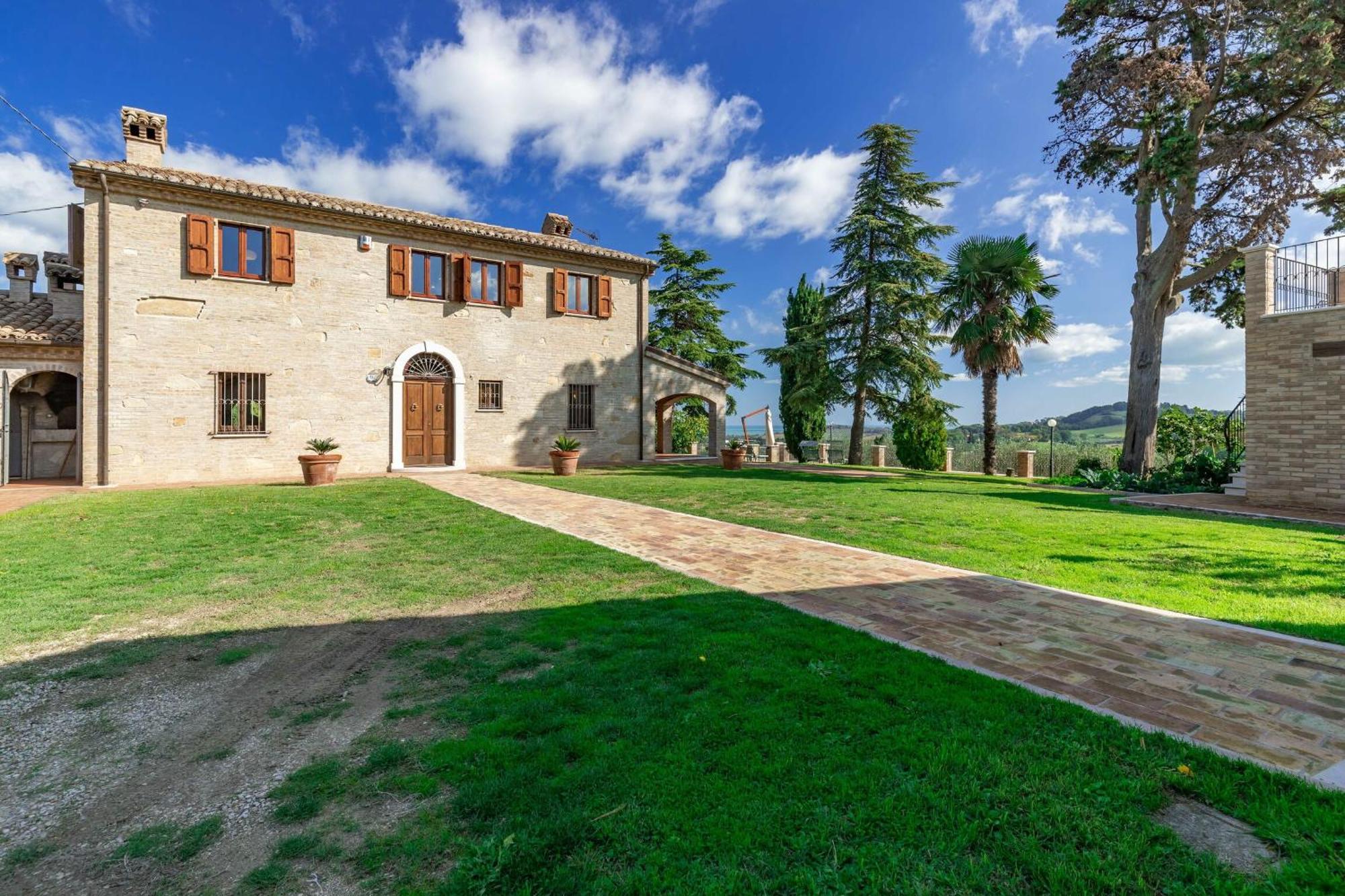 Italian Experience-Villa Vagnini Pesaro Buitenkant foto