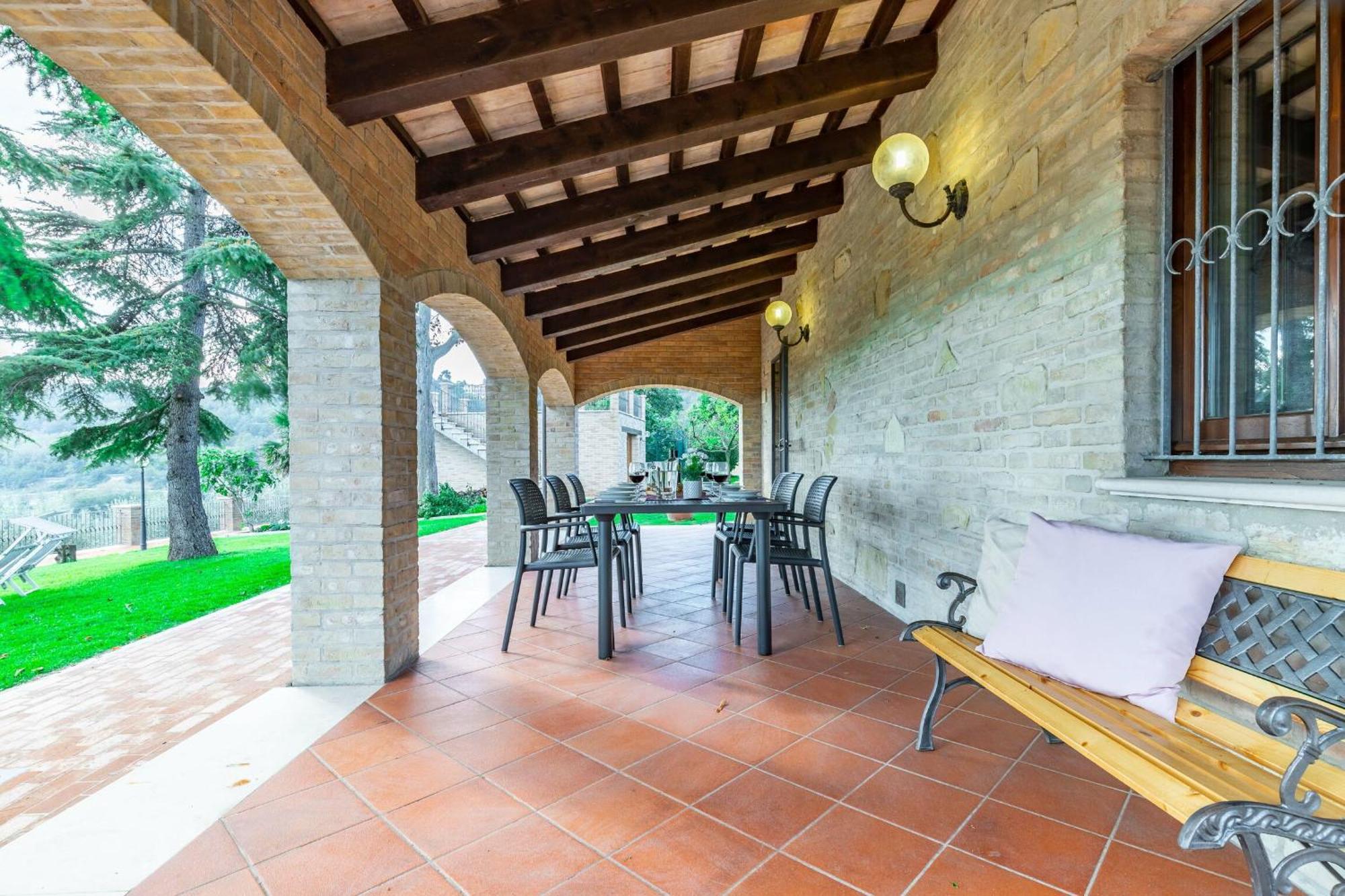 Italian Experience-Villa Vagnini Pesaro Buitenkant foto