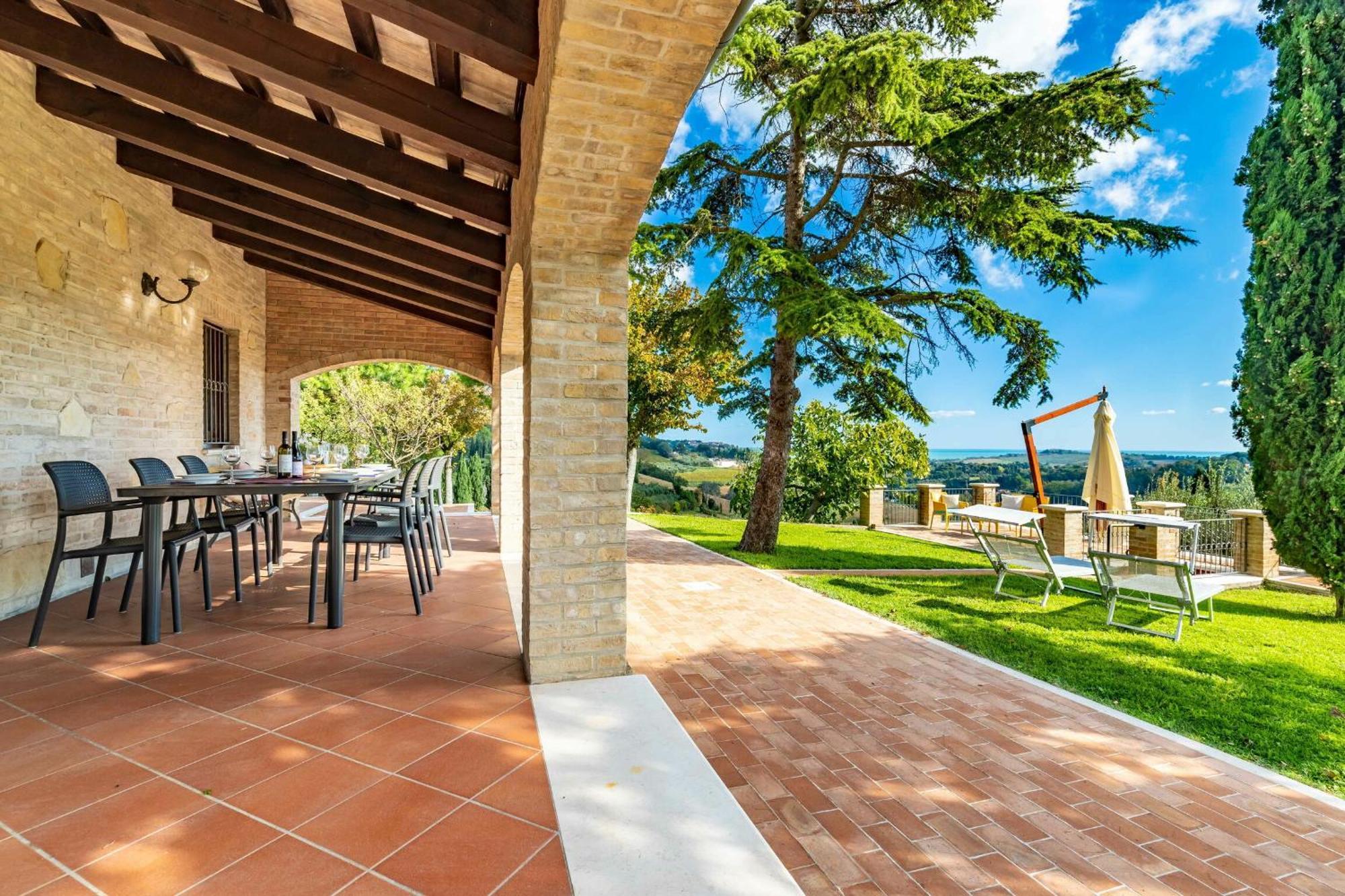 Italian Experience-Villa Vagnini Pesaro Buitenkant foto