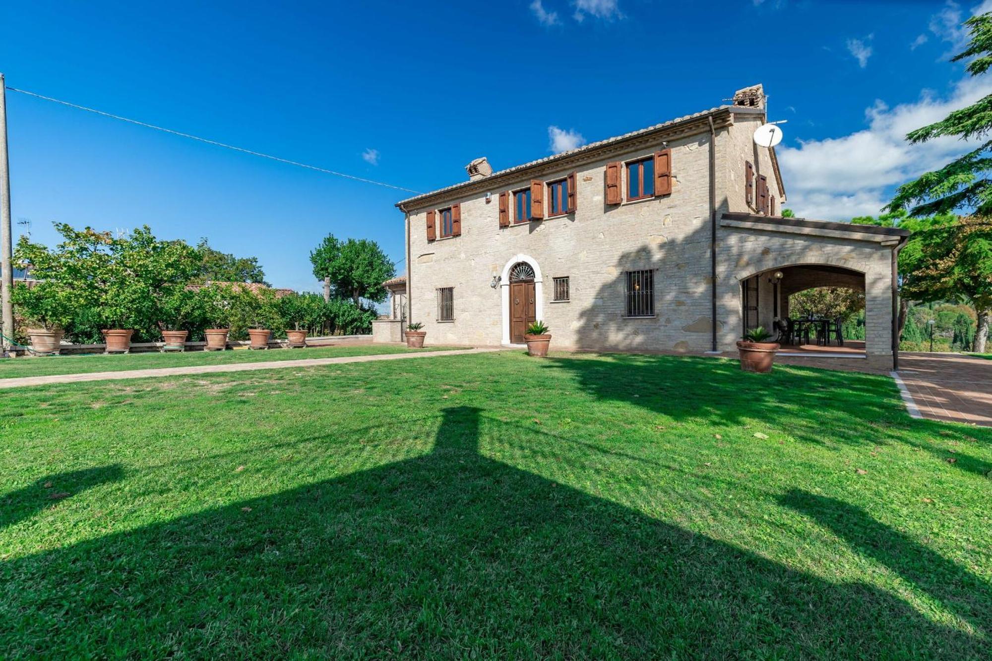 Italian Experience-Villa Vagnini Pesaro Buitenkant foto